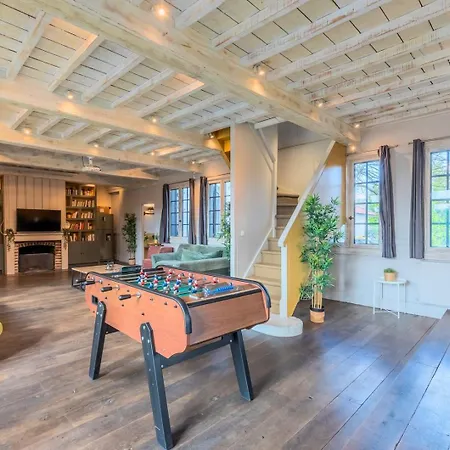 Gasthof 15 Min To Lille - Beautiful 14p House, 5 Bedrooms With Parking Sainghin-en-Mélantois