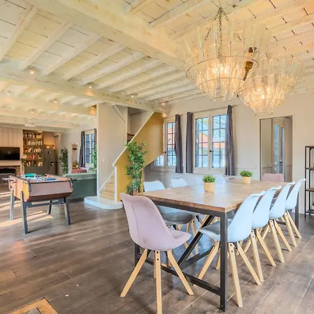 بيت ضيافة 15 Min To Lille - Beautiful 14p House, 5 Bedrooms 3*